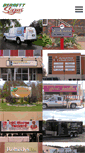 Mobile Screenshot of bennettsigns.ca